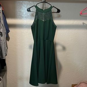 Green lace dress - Amazon